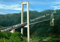 New Design Portable Steel Bailey Suspension Structural Bridge for Public Transportation