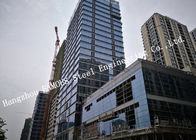 Glass Curtain Wall Framing Multi-Storey Steel Building For Shopping Mall of CBD Office
