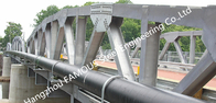 Durable Industrial Pre-engineered Steel Bridge Construction Galvanized Modular Steel Structure Bridge