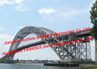 Dual Purpose Structural Arch Bridge Modular  Frames Suspension Bridge For Highway And Railway Bridge