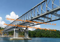 Chinese Steel Bailey Bridge Supplier Single Lane 321/ HD200 Type Galvanized Modular Galvanized Bridge