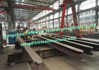 General Steel Structural Fabrication Process Cutting Splicing Welding Polishing Shot Blasting And Coating Treatment