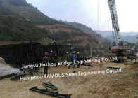 Well-Adapted Modular Steel Bailey Bridge Used In Mountainous Area With Heavier Load Capacity