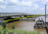 Compact 200 Mabey Logistic Support Bridge Temporary Military Pontoon Bridge For Emergency Use