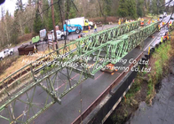 Military Steel Truss Bridge For Emergency Rescue High Performance Steel Structure Bailey Bridge