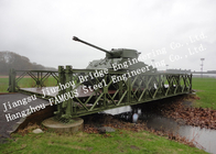 Pre-engineered Modular Military Pontoon Bailey Bridge Heavy Load Capacity