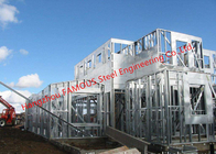 Galvanized H-beam Steel Structure Framing Systems For Workshop or Villa House