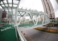 Circular Structure Prefabricated Pedestrian Bridges in Transportation Junction Area