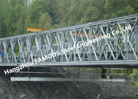 Multi-span Single Lane Steel Box Girder Bailey Bridges Structural Formwork Truss Construction