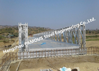 High Performance Temporary Galvanized Surface Steel Bailey Bridge with Heavy Load Capacity