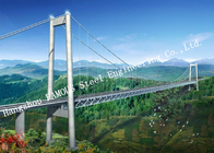 New Design Portable Steel Bailey Suspension Structural Bridge for Public Transportation