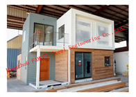 20ft Modular Easy Installation Decorated Insulated Prefab Container House For Living