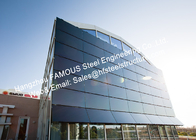 Photovoltaics Integrated Facades Solar Modules Glass Curtain Wall with A Single Glass Component