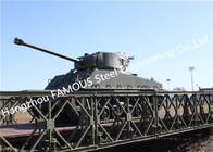 Modern Designed Military Style Temporary Military Steel Structure Bailey Bridge for Army Usage