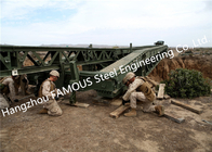 Easy Installation Temporary Steel Structure Bailey Bridge Military Application