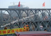Q345B Pre-engineered Modular Steel Bailey Bridge Heavy Capacity Long Fatigue Lifespan