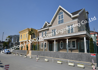 Prefab House Light Steel Villa Metal Buildings With Welded Frame Easy Construction