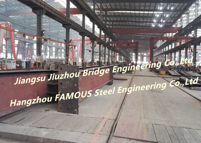 Q345B H Section Beam & Column Structural Steel Fabrication For Commercial & Industrial  Buildings