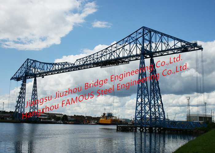 Port Transporter Bridge Steel Structure Modular Panel Transporter Bridge Acrossing River