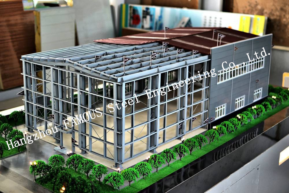 High Precision Prefabrication Industrial Steel Buildings Energy Saving and Environmental Protection